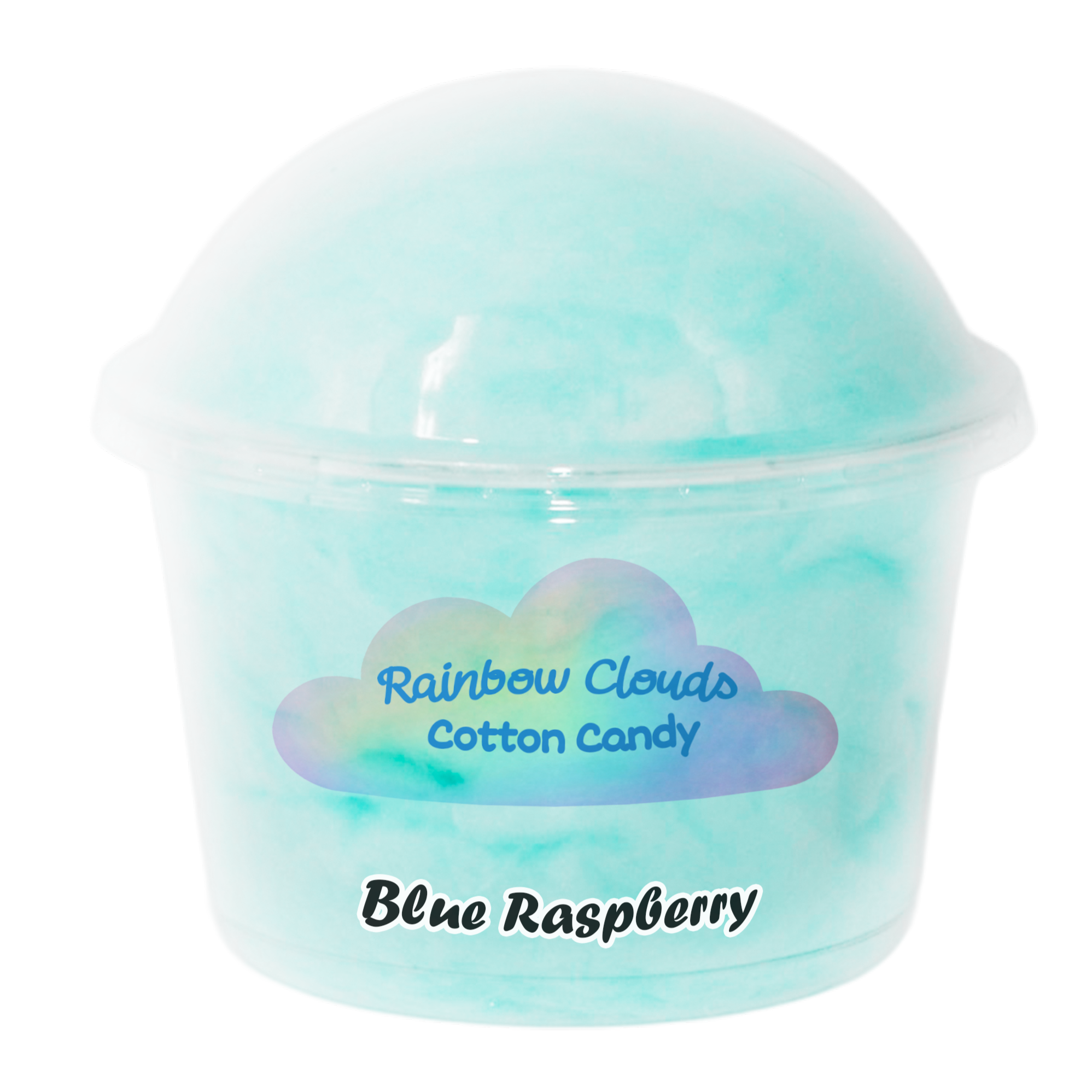 Blue Raspberry cotton candy